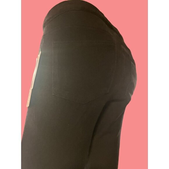 nwt black clara sun woo pants split hem size 1x - Picture 2 of 15